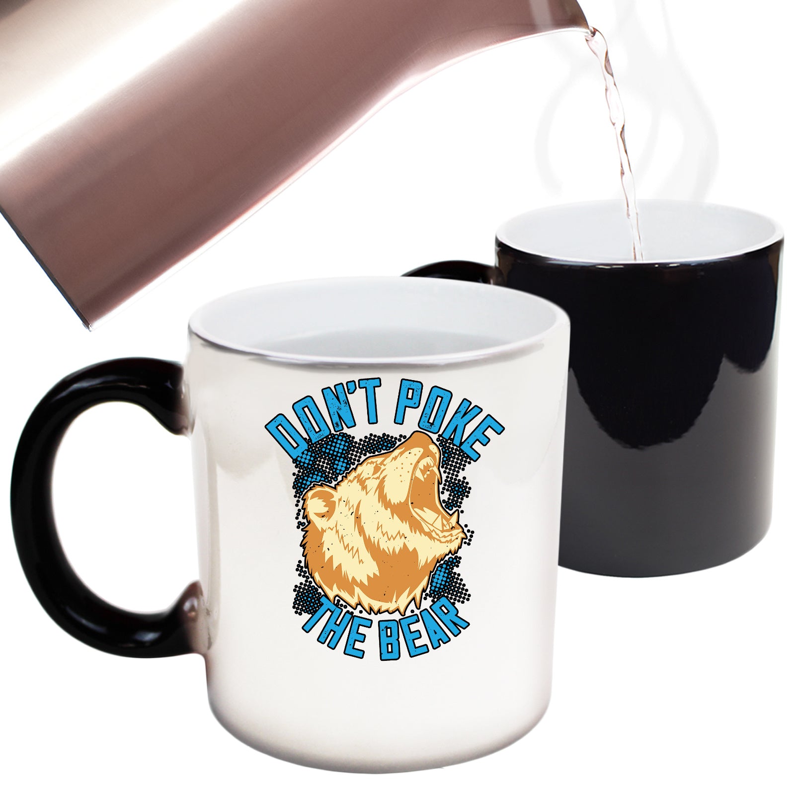 Dont Poke The Bear - Funny Colour Changing Mug