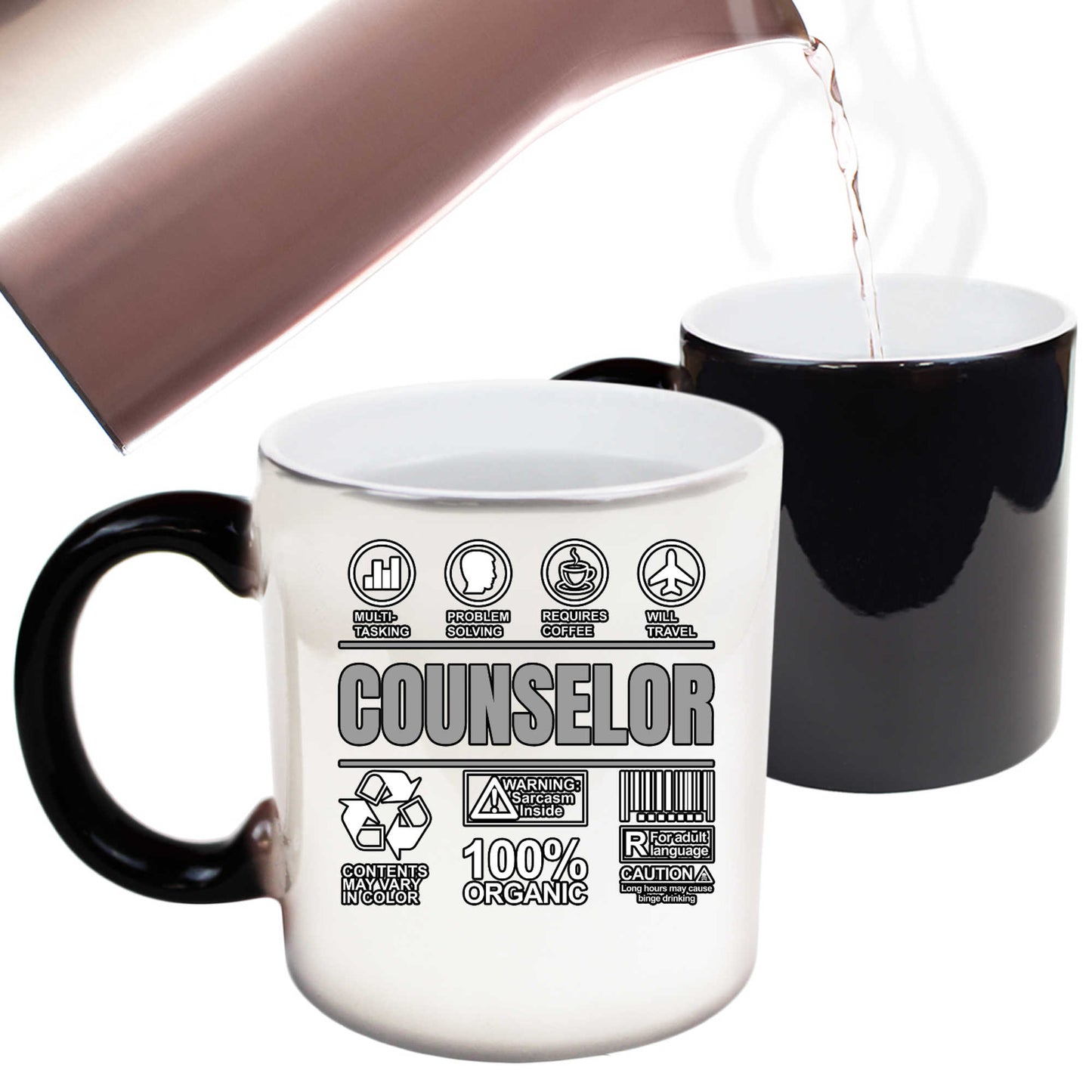 Counselor  Sarcastic Humour - Funny Colour Changing Mug