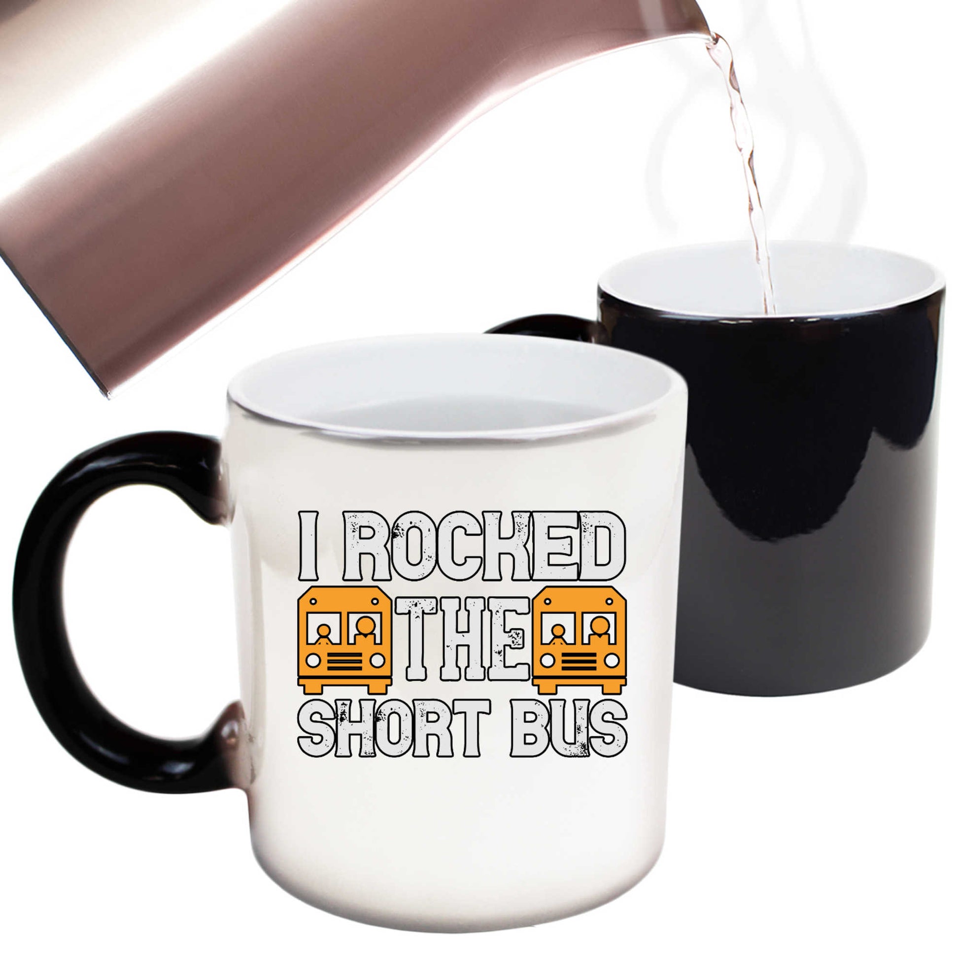 I Rocked The Short Bus Driver - Funny Colour Changing Mug