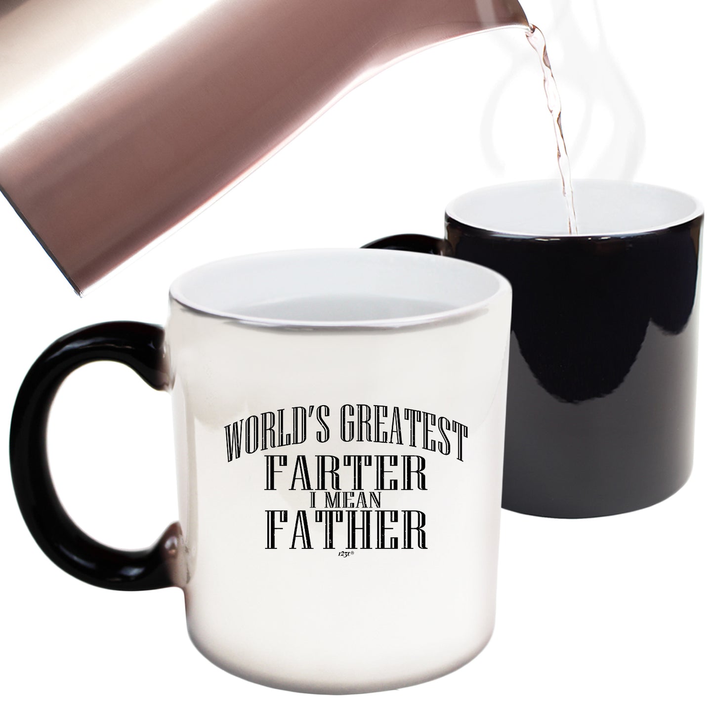 Worlds Greatest Farter Father - Funny Colour Changing Mug