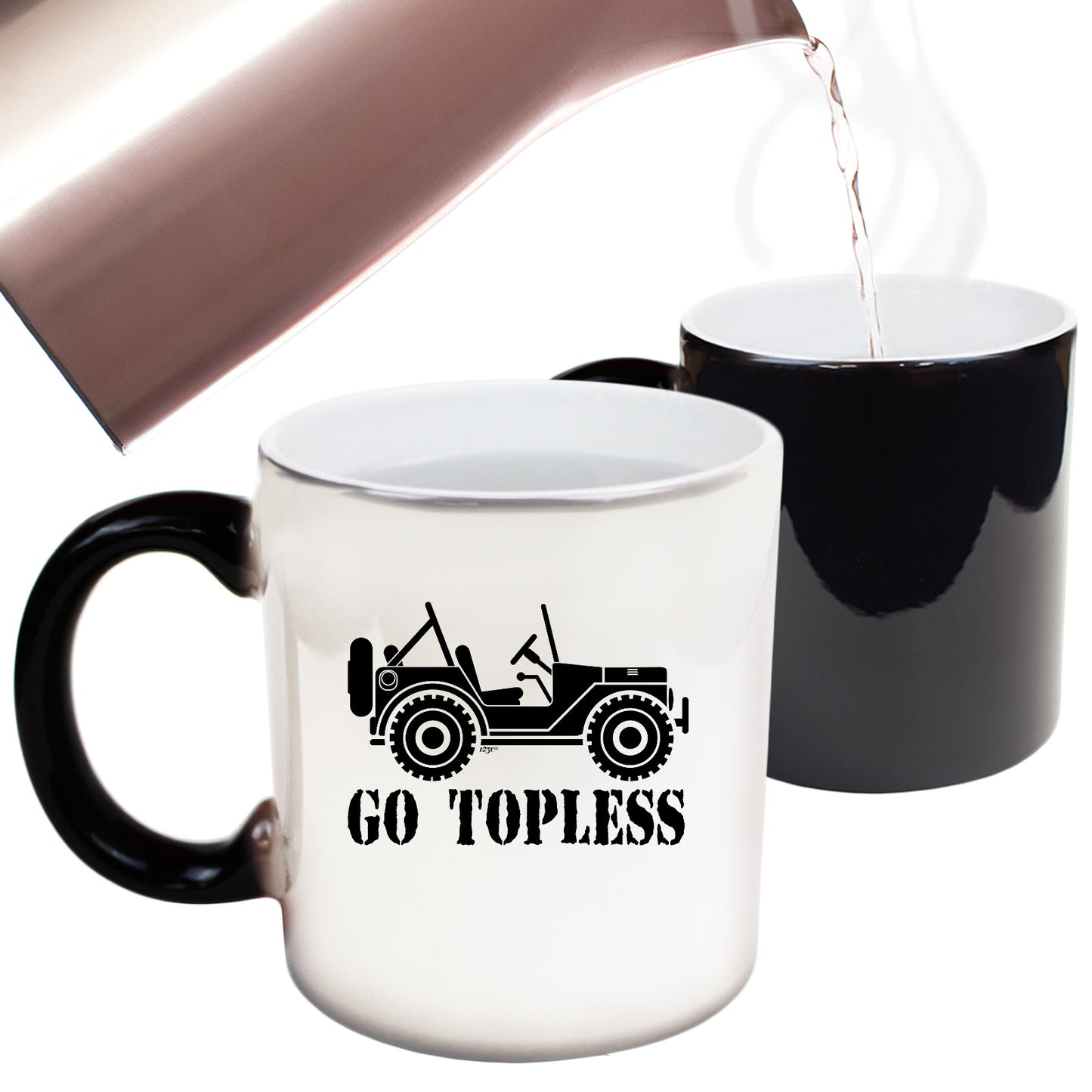 Go Topless - Funny Colour Changing Mug