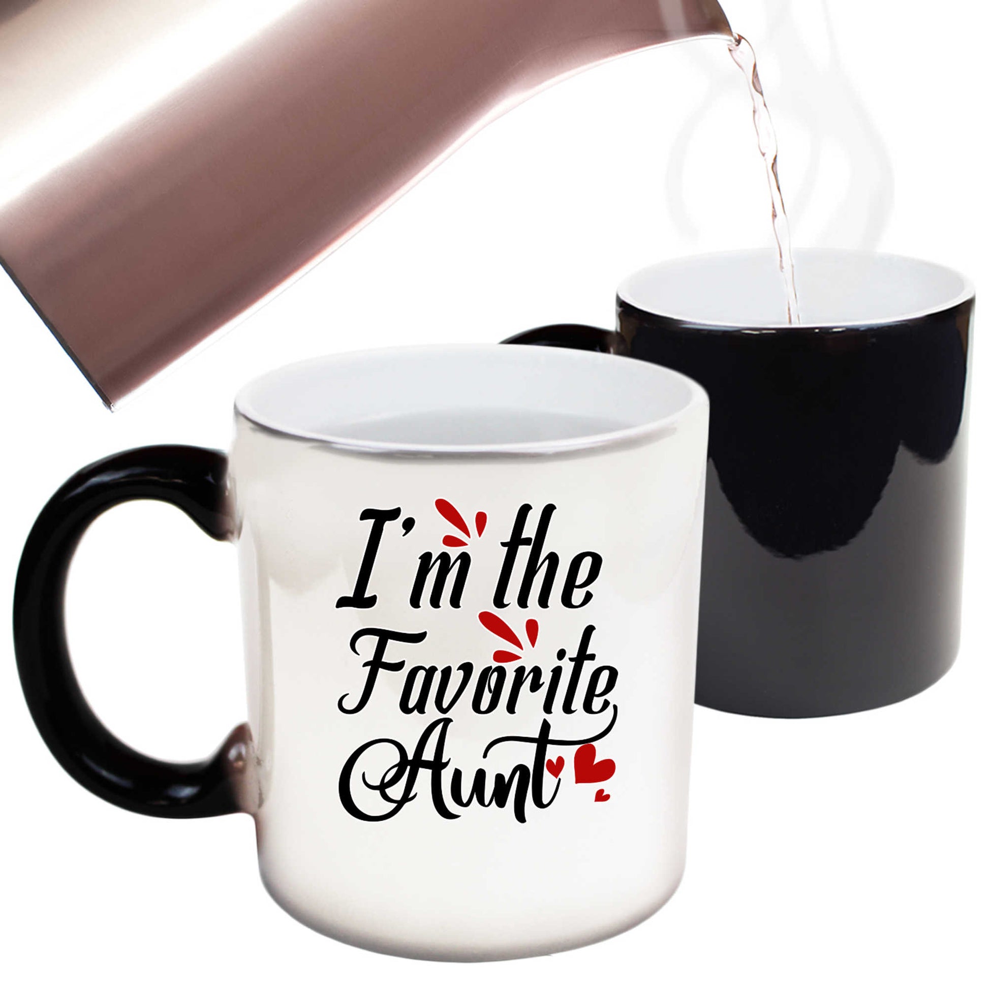 Im The Favorite Aunt Auntie - Funny Colour Changing Mug