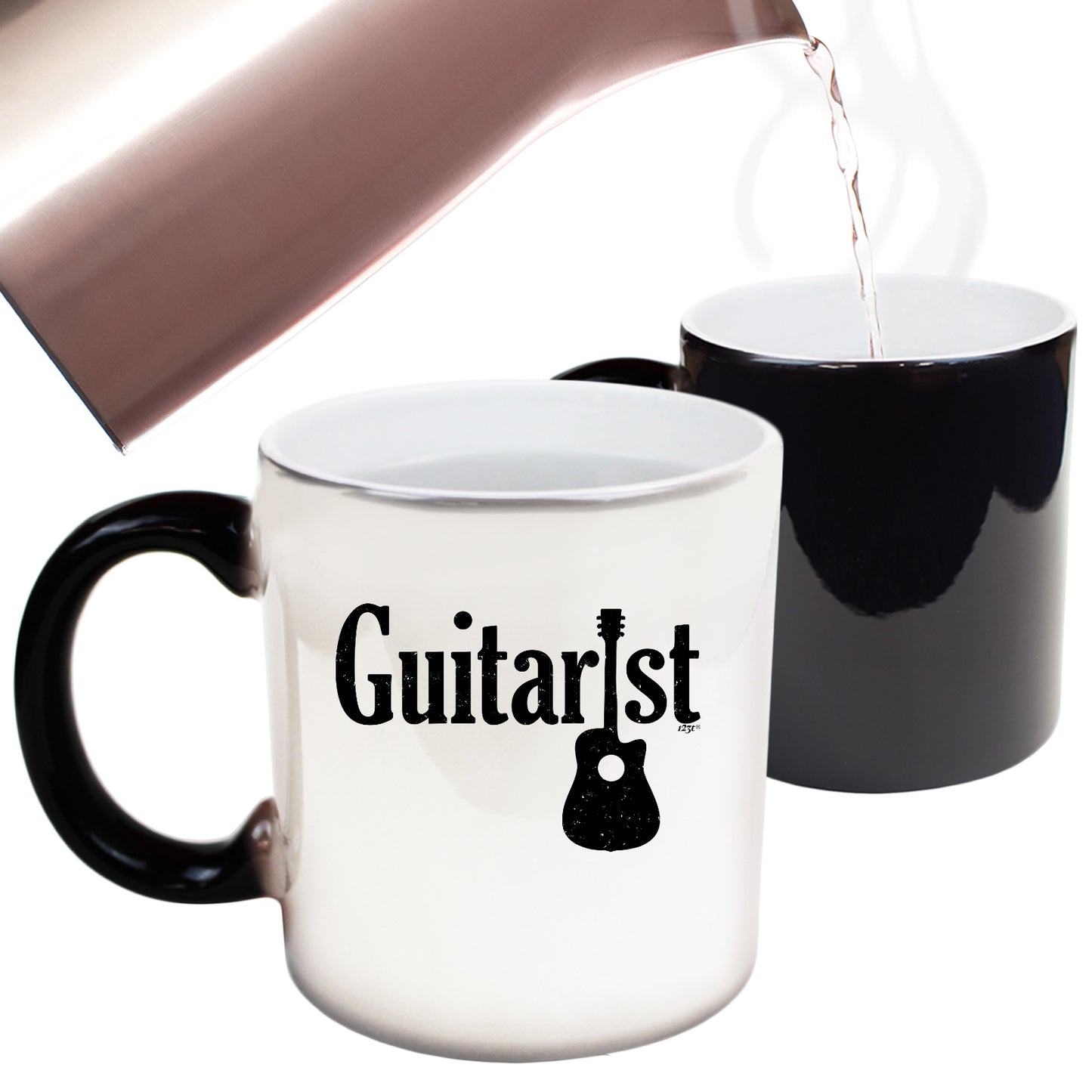 Guitarist Guitar Music - Funny Colour Changing Mug