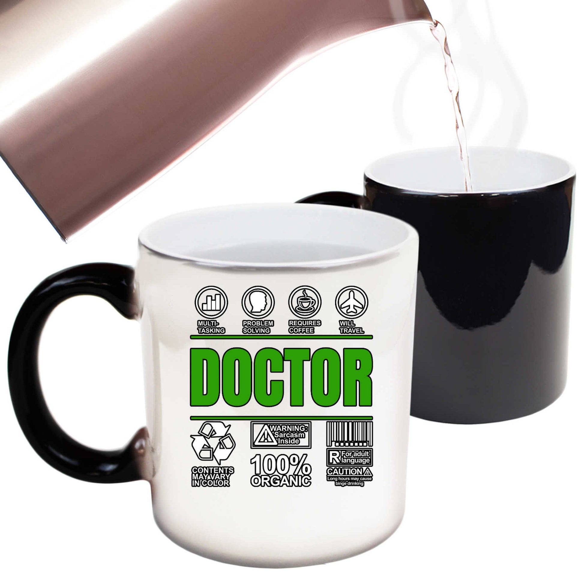 Doctor Sarcastic Humour - Funny Colour Changing Mug