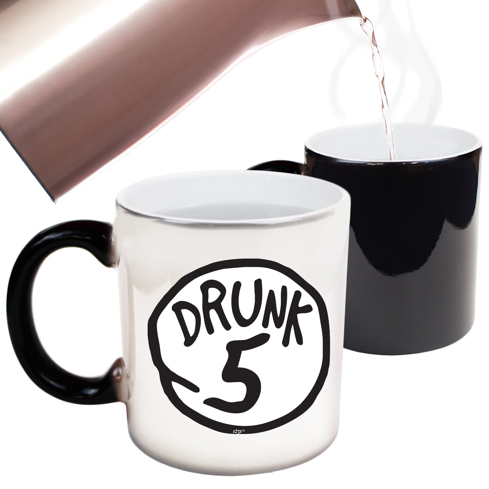 Drunk 5 - Funny Colour Changing Mug