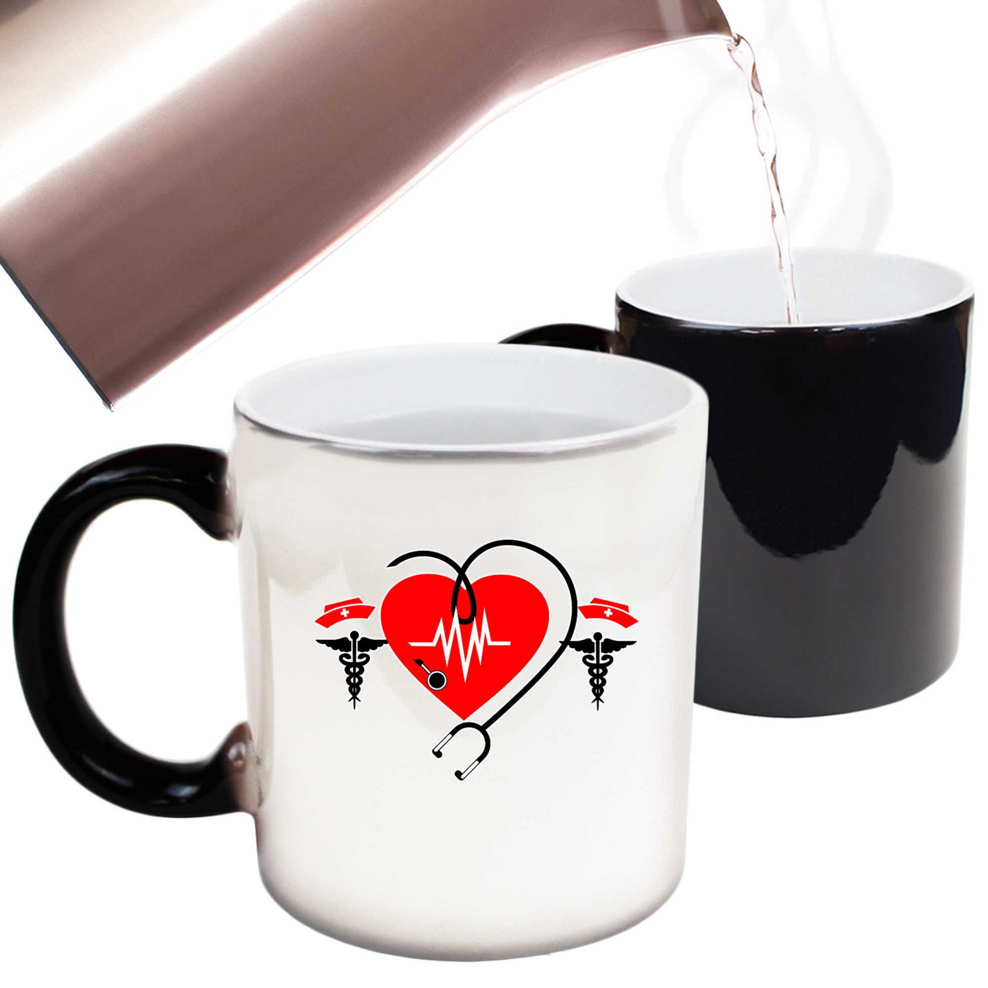 Nursing Heartbeat - Funny Colour Changing Mug