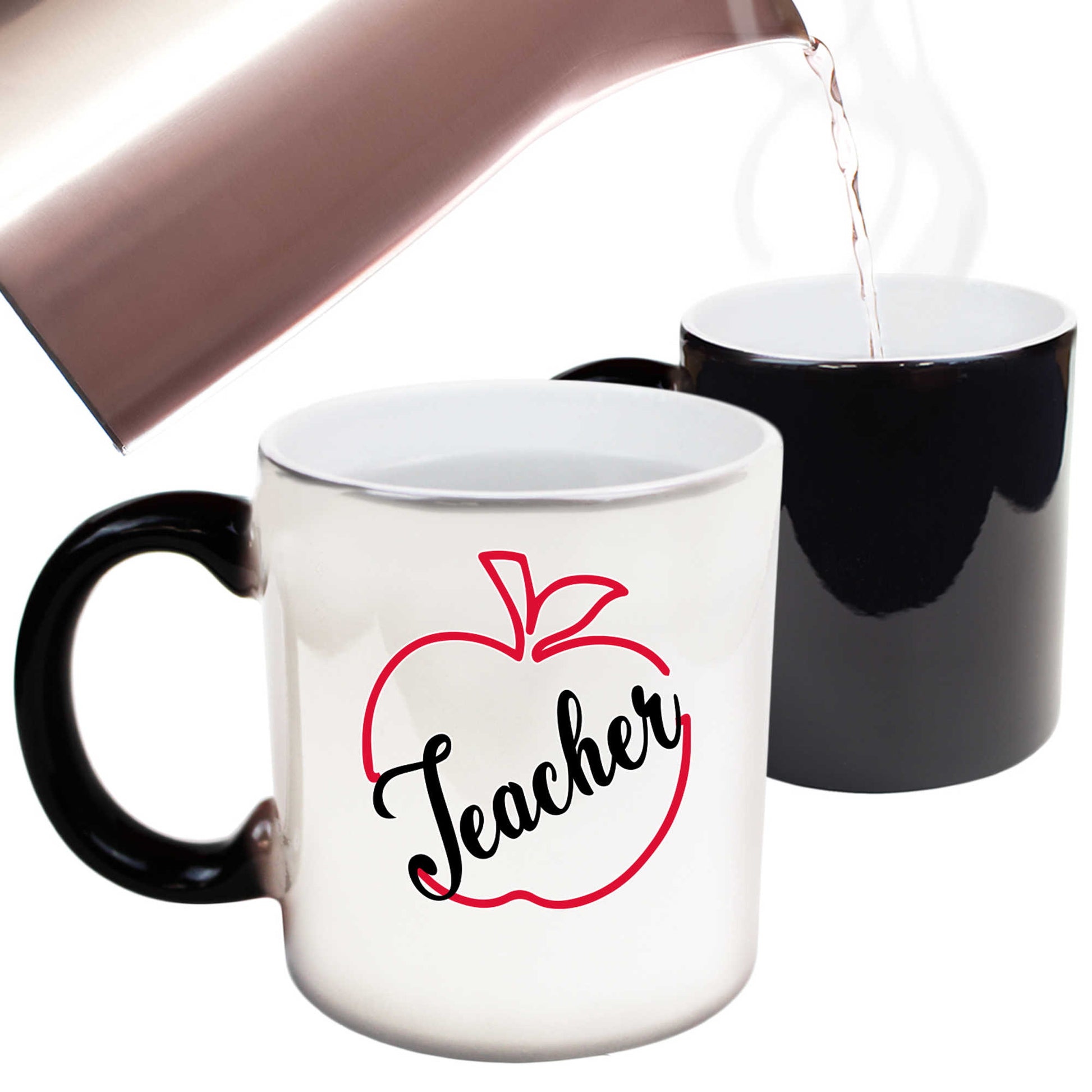 Teacher Apple School - Funny Colour Changing Mug