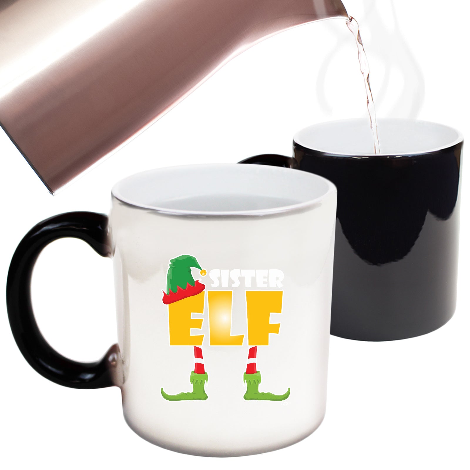 Elf Sister - Funny Colour Changing Mug