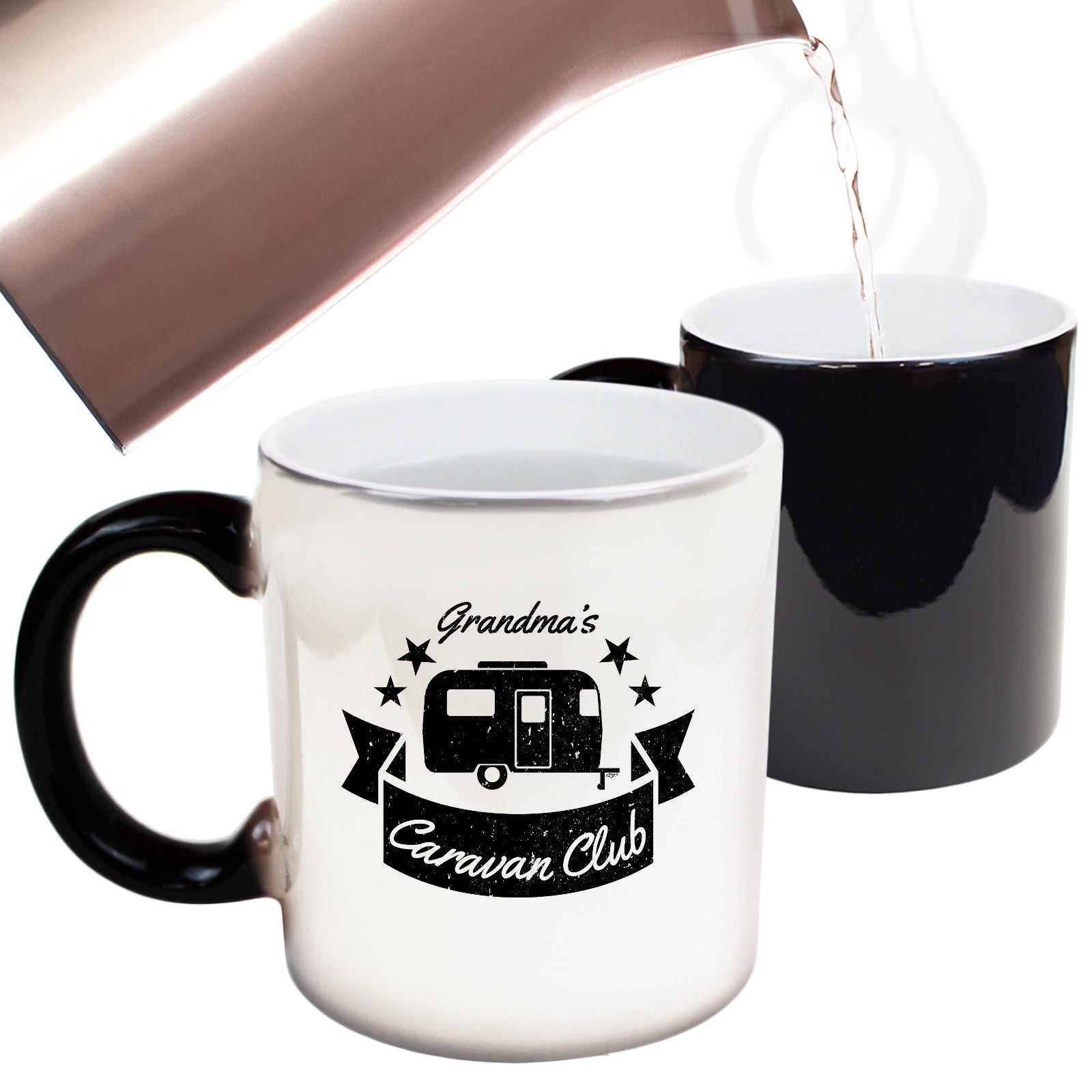 Grandmas Caravan Club - Funny Colour Changing Mug