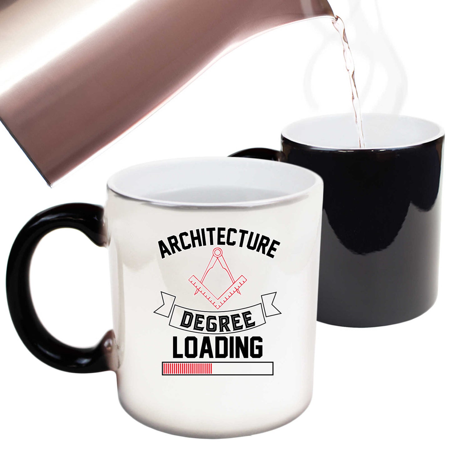 Architecture Degree Loading - Funny Colour Changing Mug