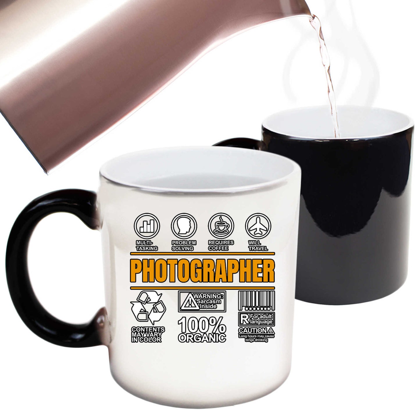 Photographer Sarcastic Humour - Funny Colour Changing Mug