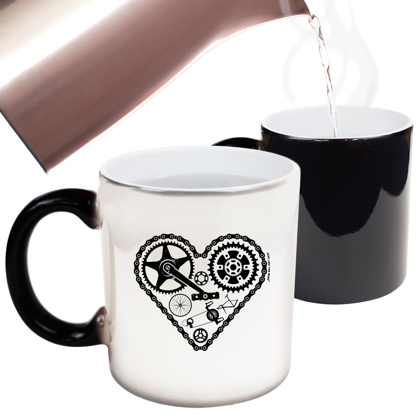 Rltw Heart Cycle Parts - Funny Colour Changing Mug