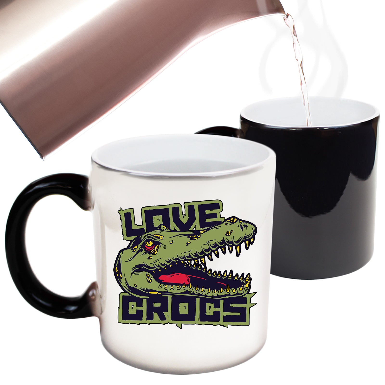 Love Croc Fashion Crocodile - Funny Colour Changing Mug