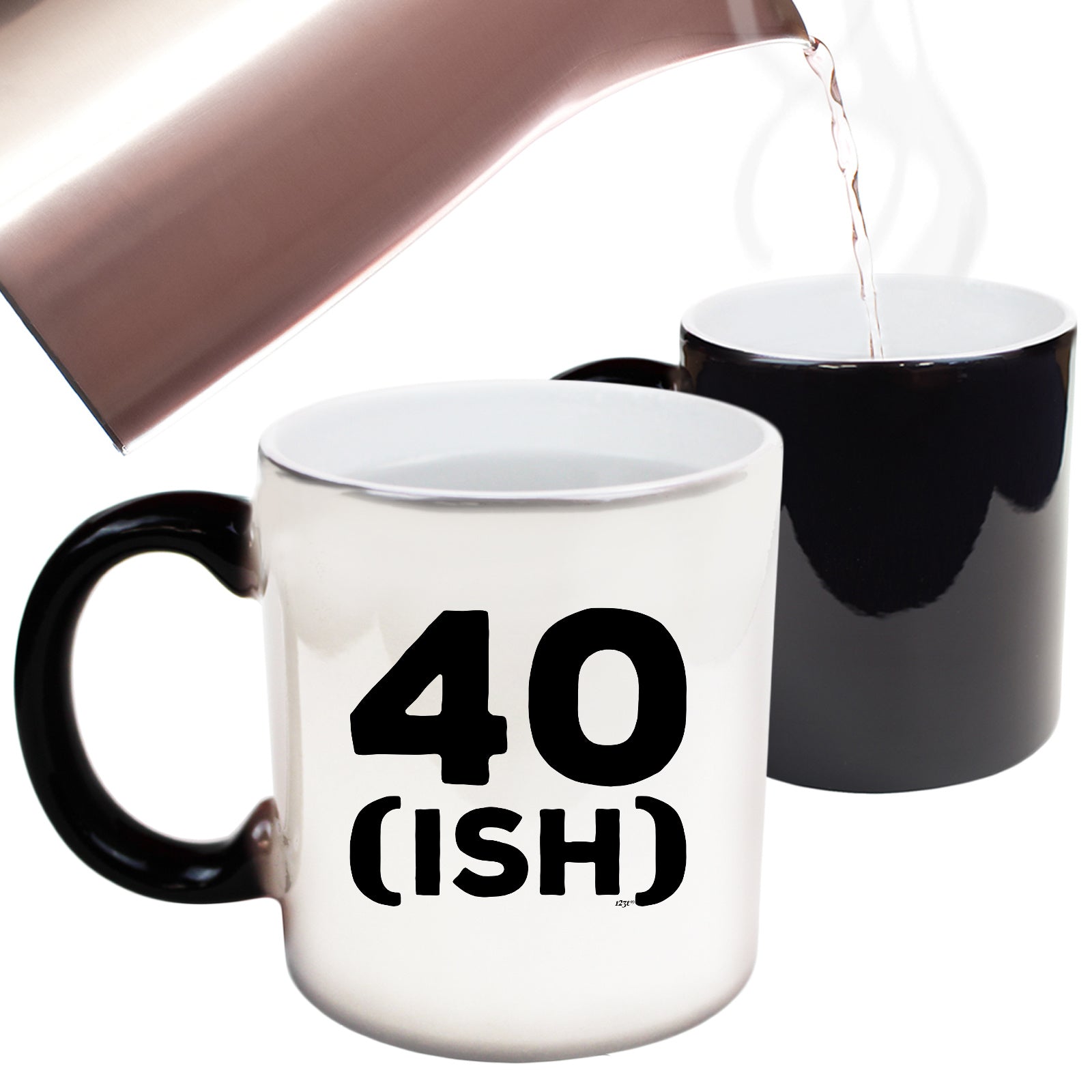 40 Ish Birthday Age - Funny Colour Changing Mug