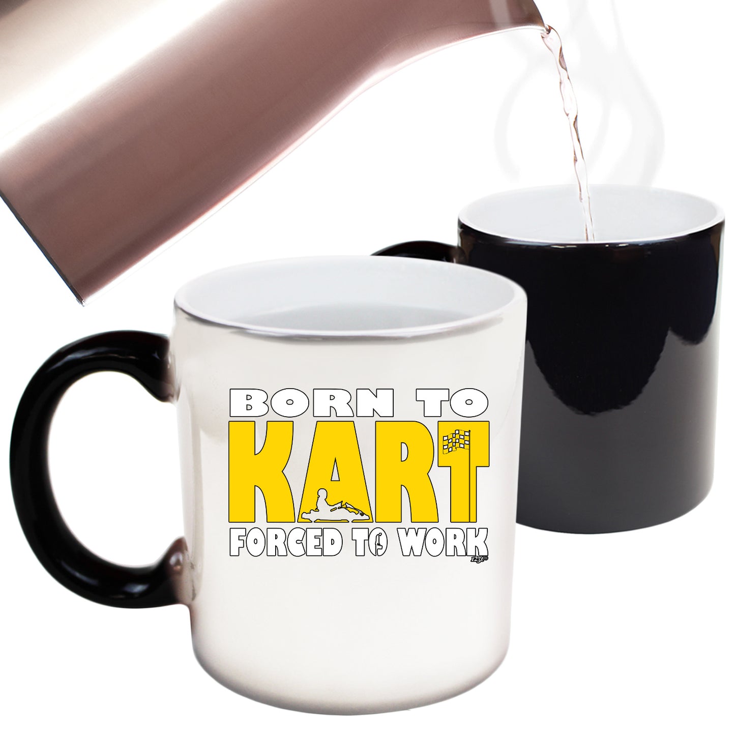 Born To Kart - Funny Colour Changing Mug