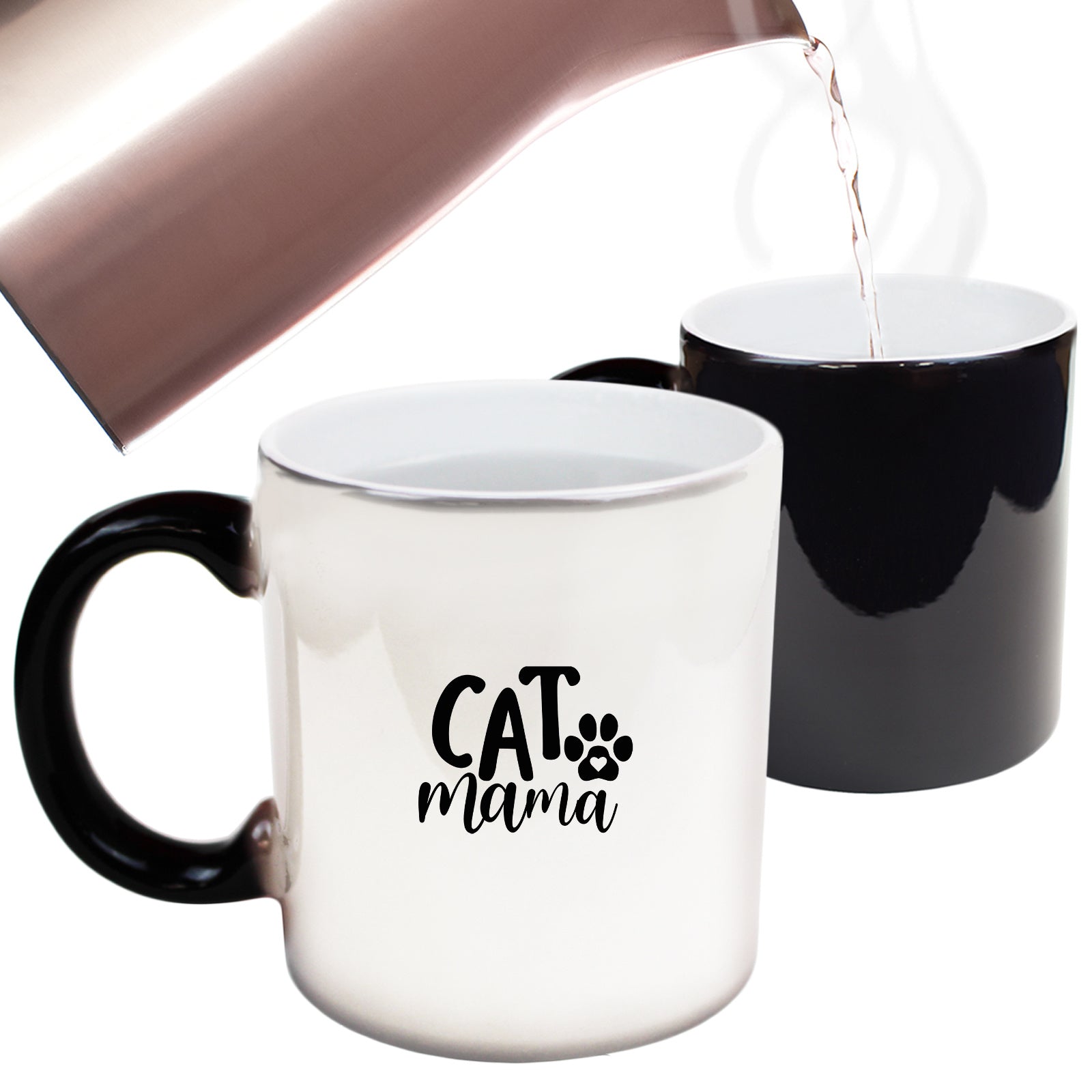 Cat Mama Mum Mummy Kitten Pussy Cats - Funny Colour Changing Mug