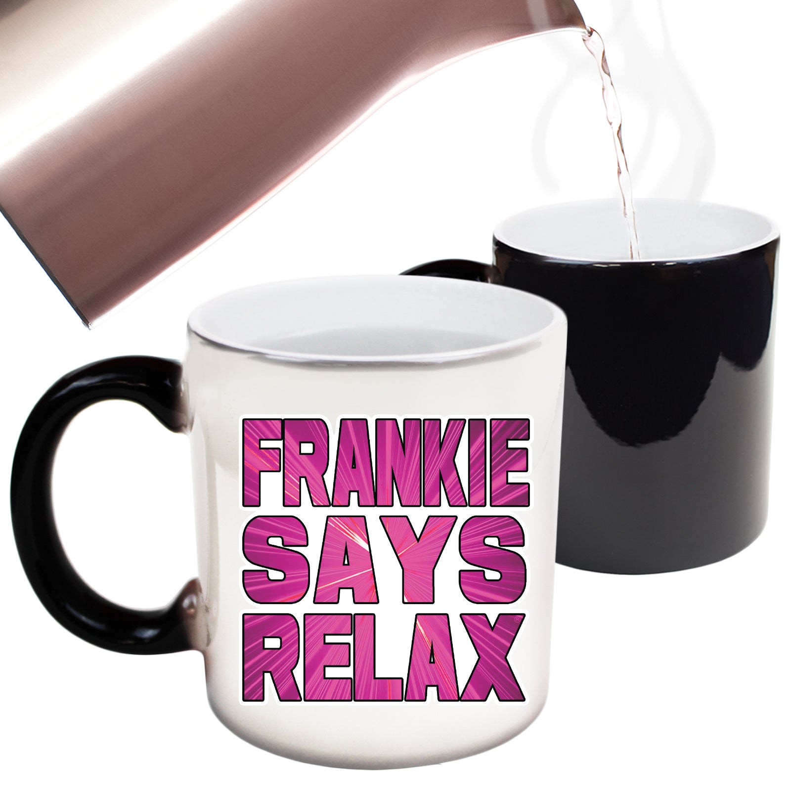 Frankie Pink Lazer - Funny Colour Changing Mug