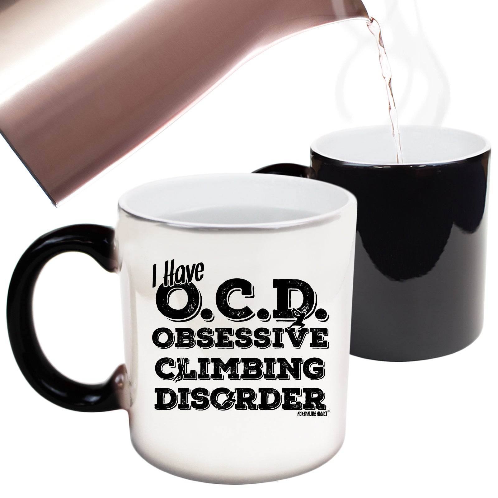 I Have Ocd Obsessive Climbing Disorder - Funny Colour Changing Mug