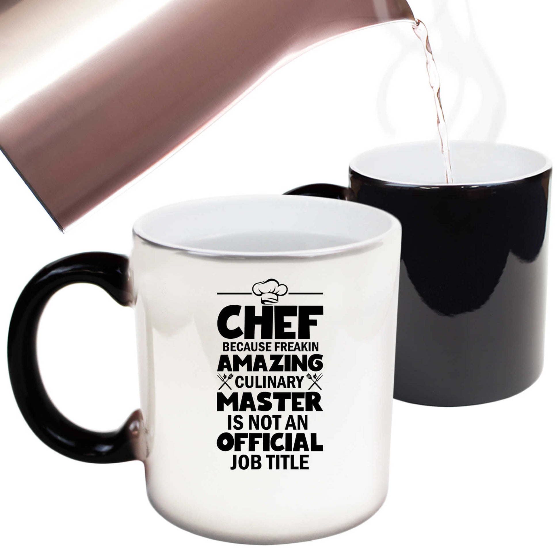 Chef Because Freakin Amazing Culinary Master - Funny Colour Changing Mug