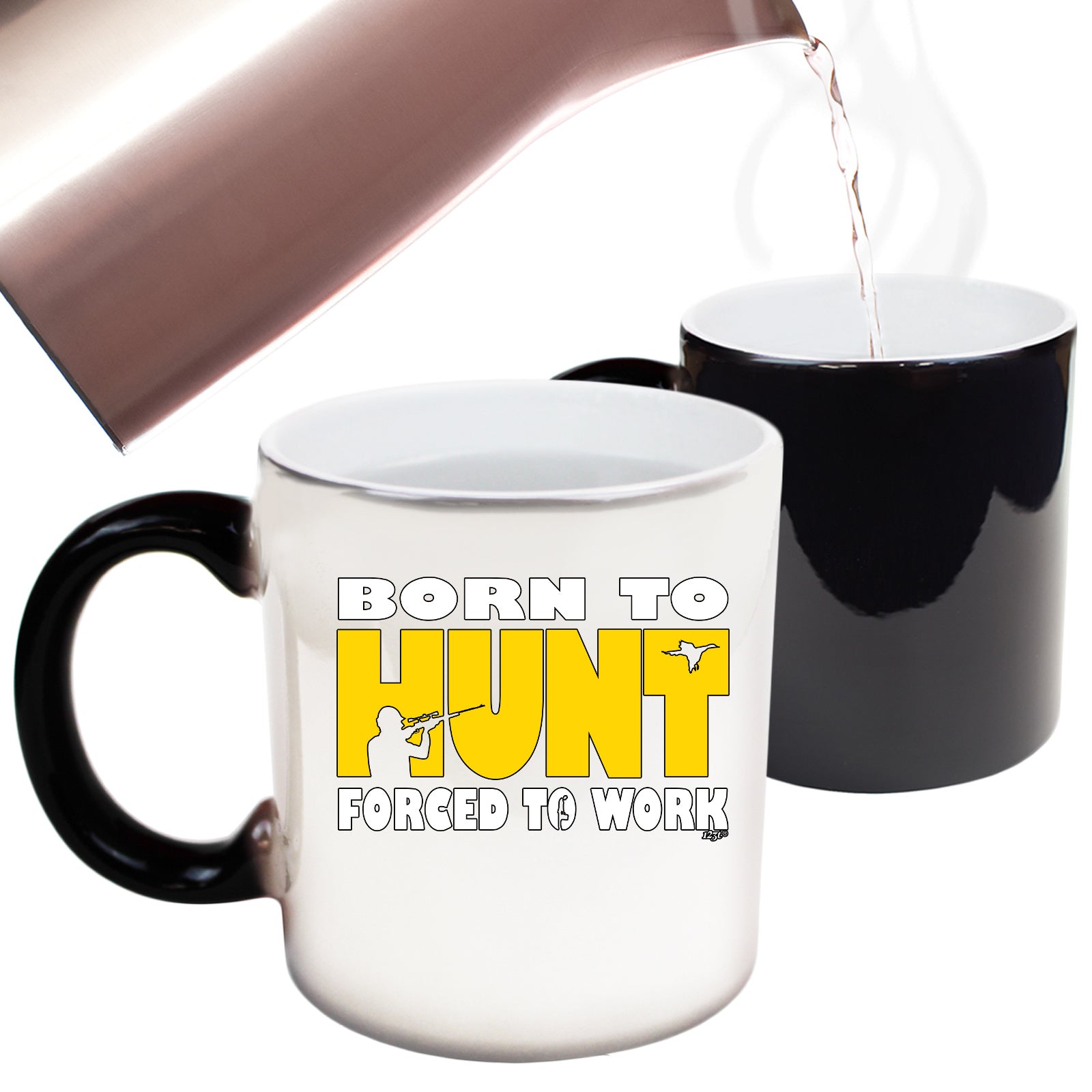 Born To Hunt - Funny Colour Changing Mug