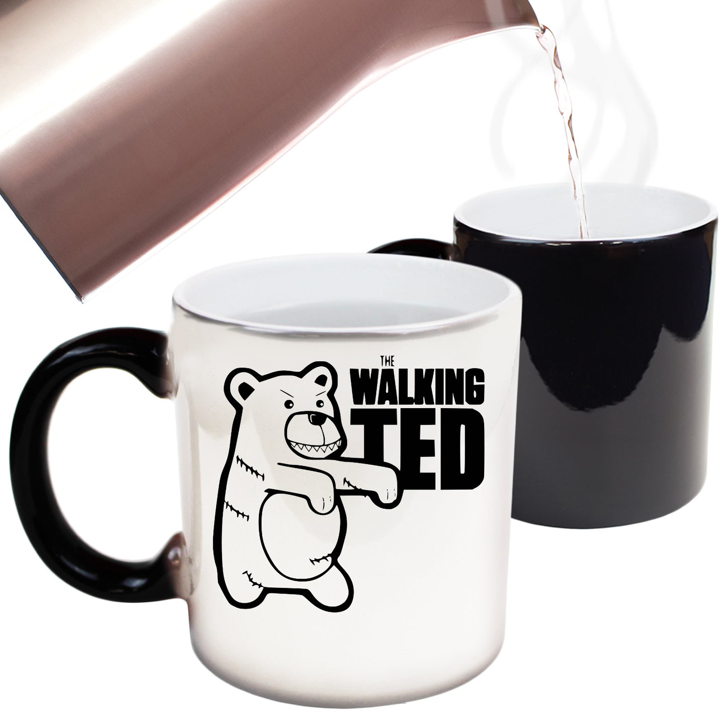 Walking Ted Teddy Bear - Funny Colour Changing Mug