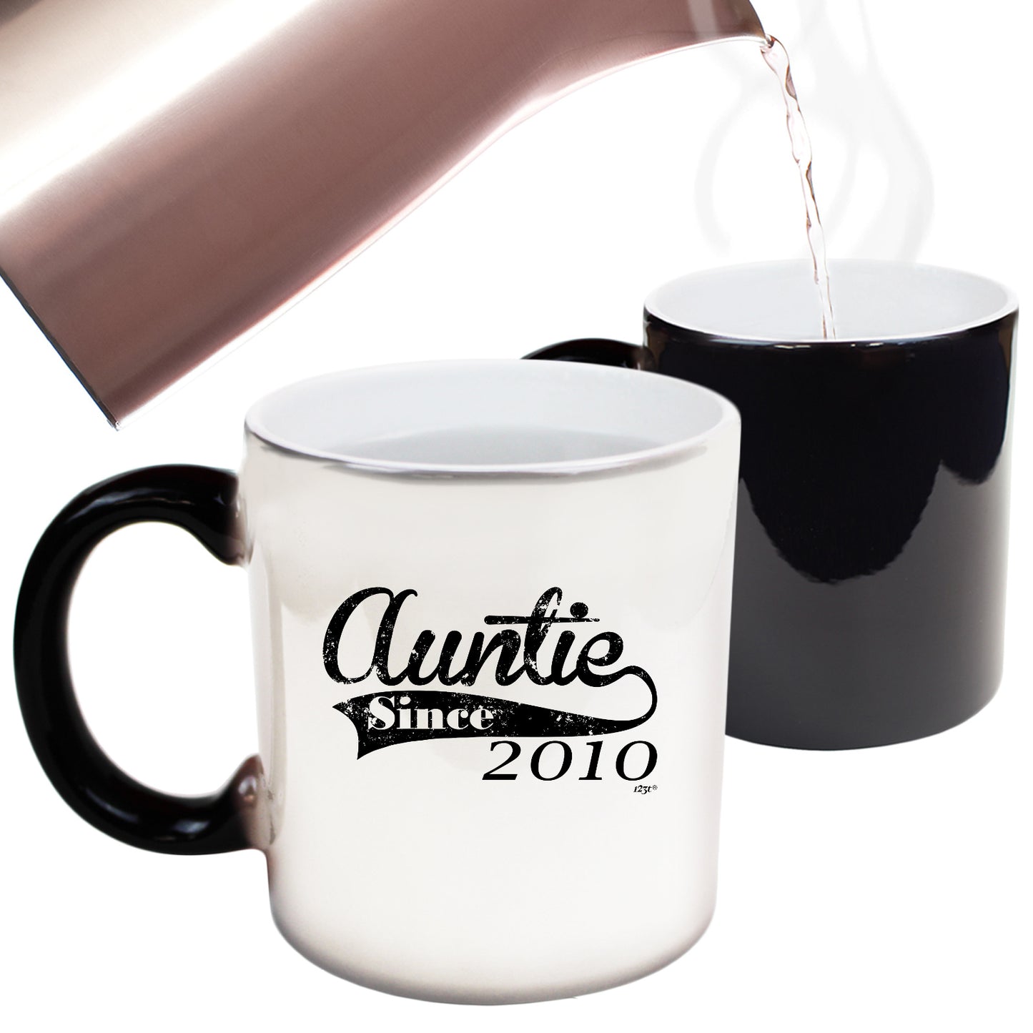 Auntie Since 2010 - Funny Colour Changing Mug