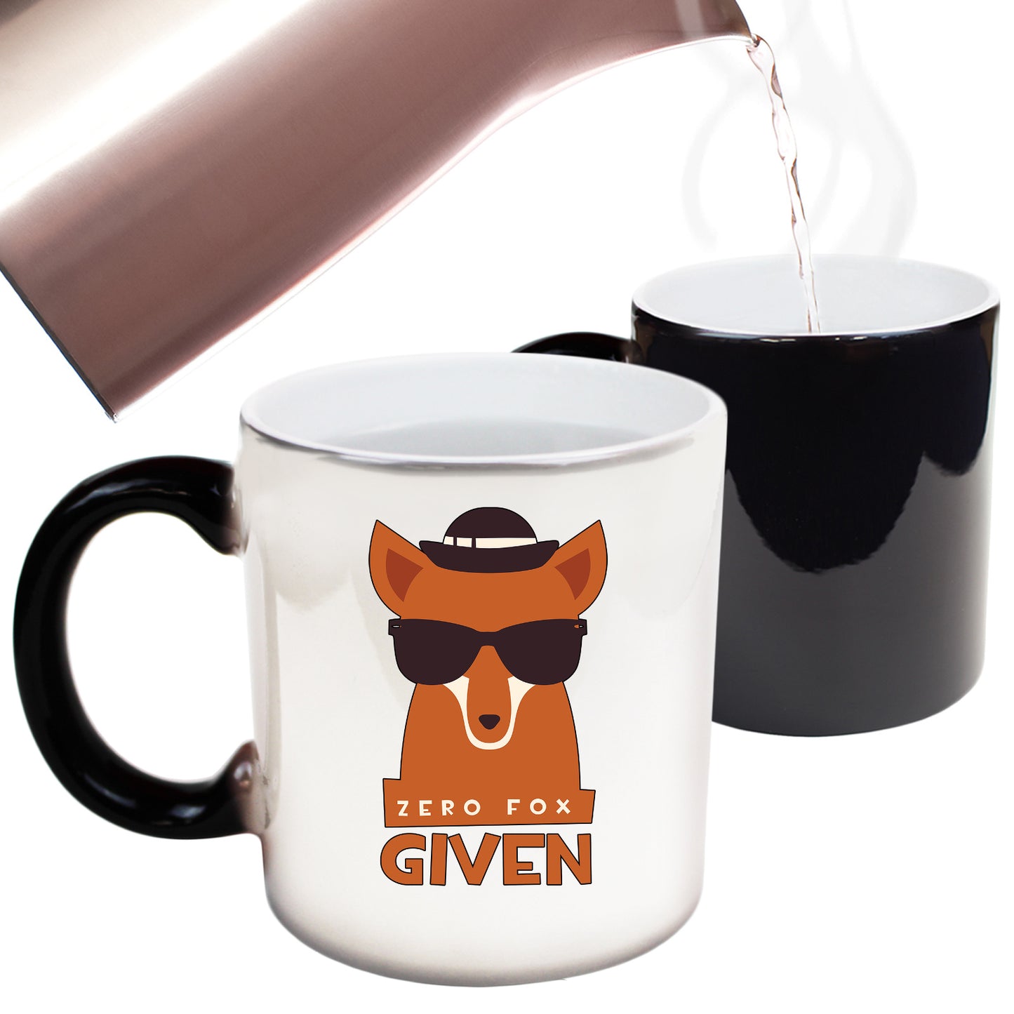 Zero Fox Given - Funny Colour Changing Mug