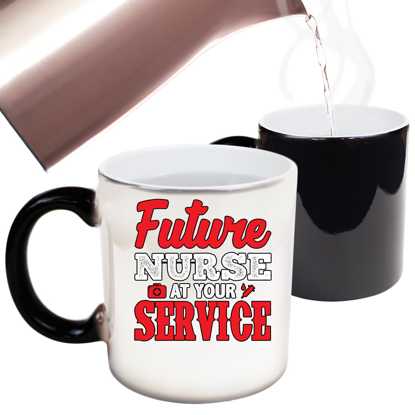 Future Nurse At Your Service - Funny Colour Changing Mug