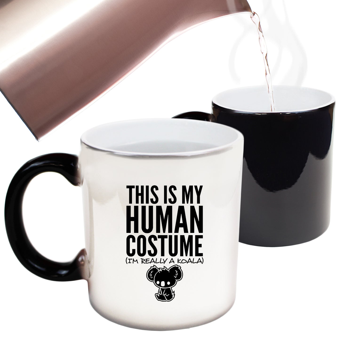 This Is My Human Costume Koala - Funny Colour Changing Mug