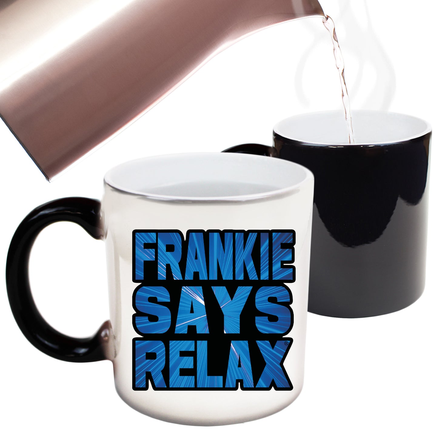 Frankie Blue Lazer - Funny Colour Changing Mug