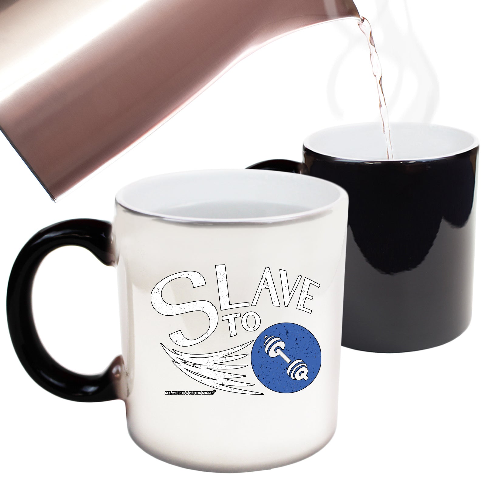 Swps Slave To Lifting - Funny Colour Changing Mug