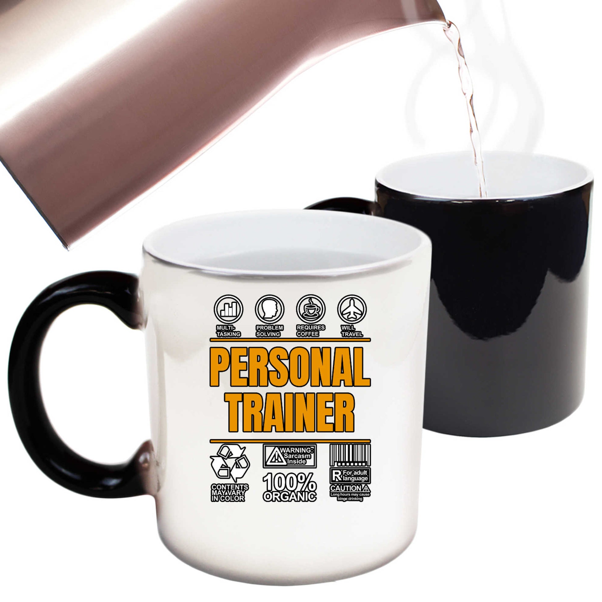 Personal Trainer Sarcastic Humour - Funny Colour Changing Mug