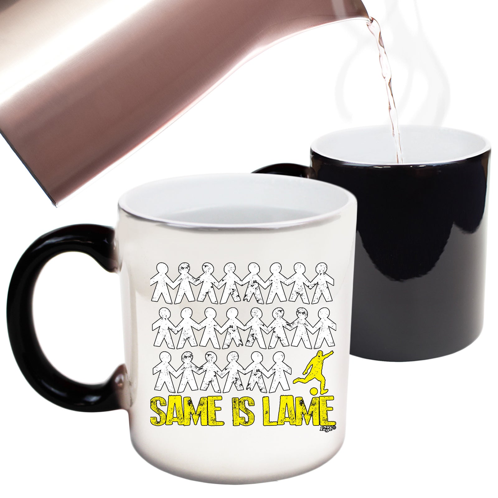 Same Is Lame Football - Funny Colour Changing Mug