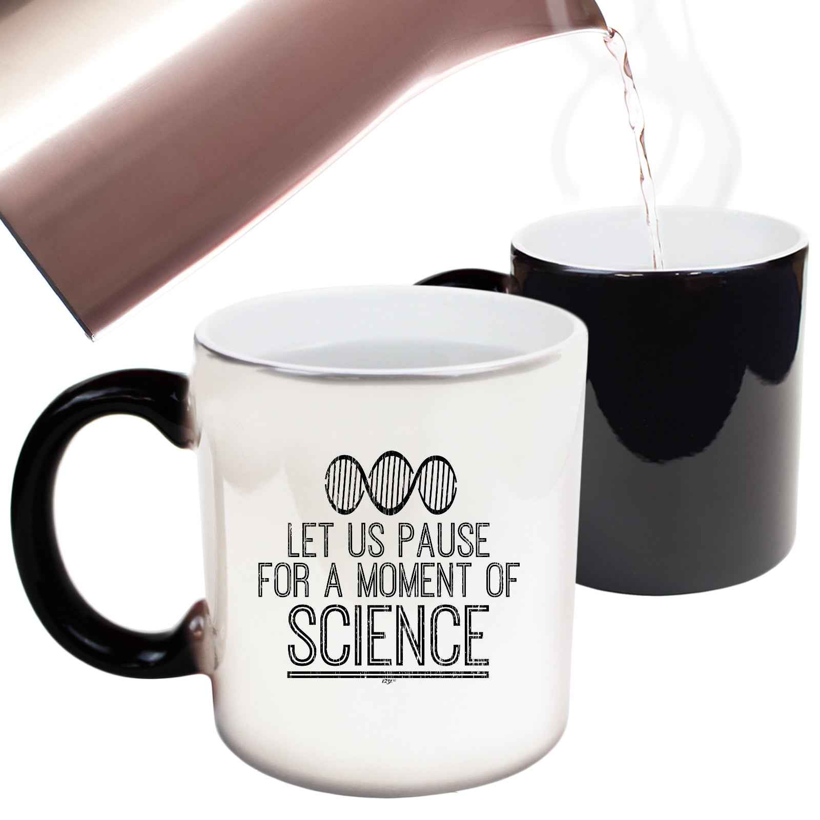 Let Us Pause For A Moment Of Science - Funny Colour Changing Mug