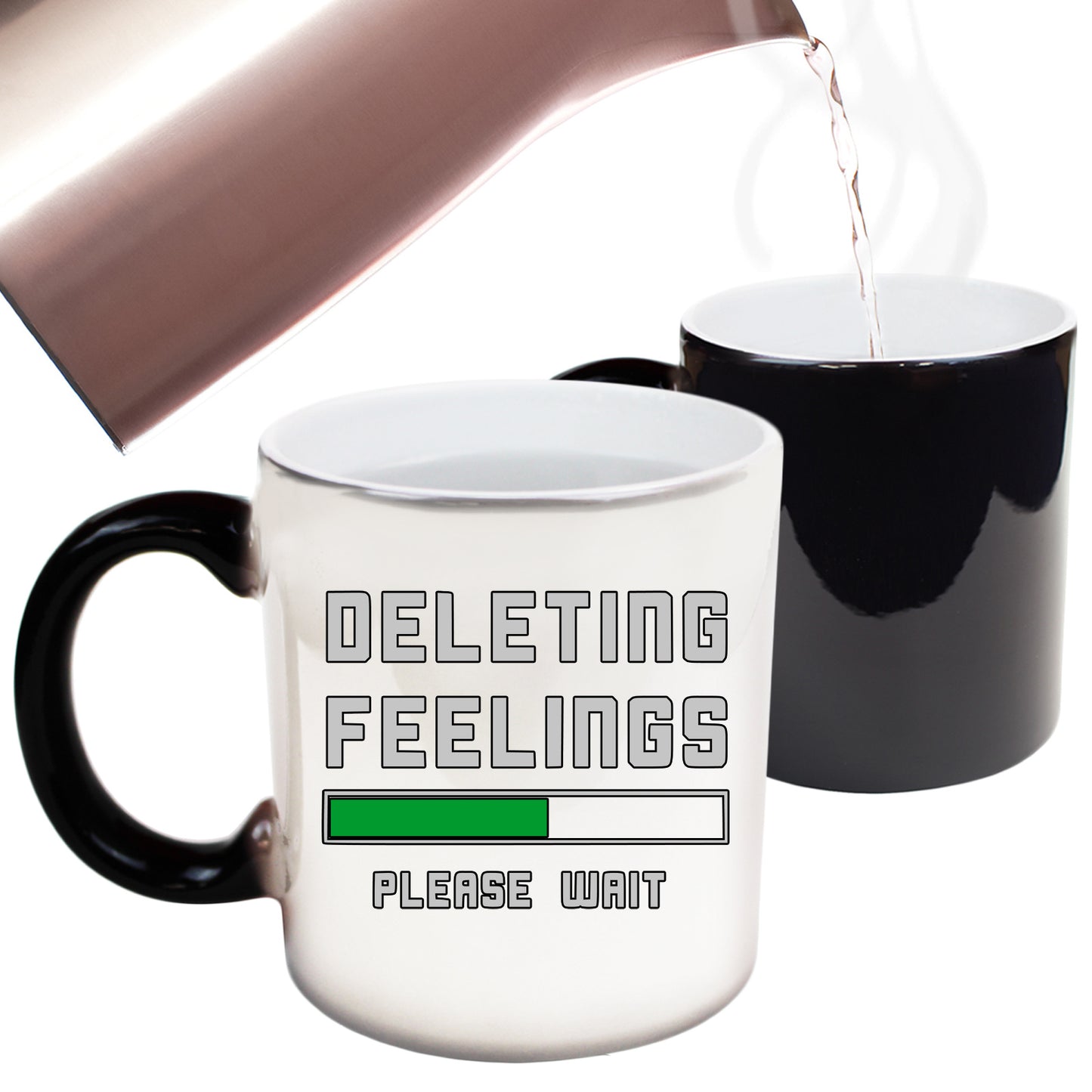 Deleting Feelings Valentine - Funny Colour Changing Mug