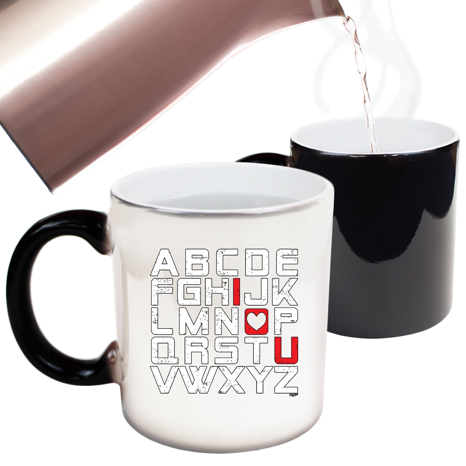 Alphabet Love You - Funny Colour Changing Mug