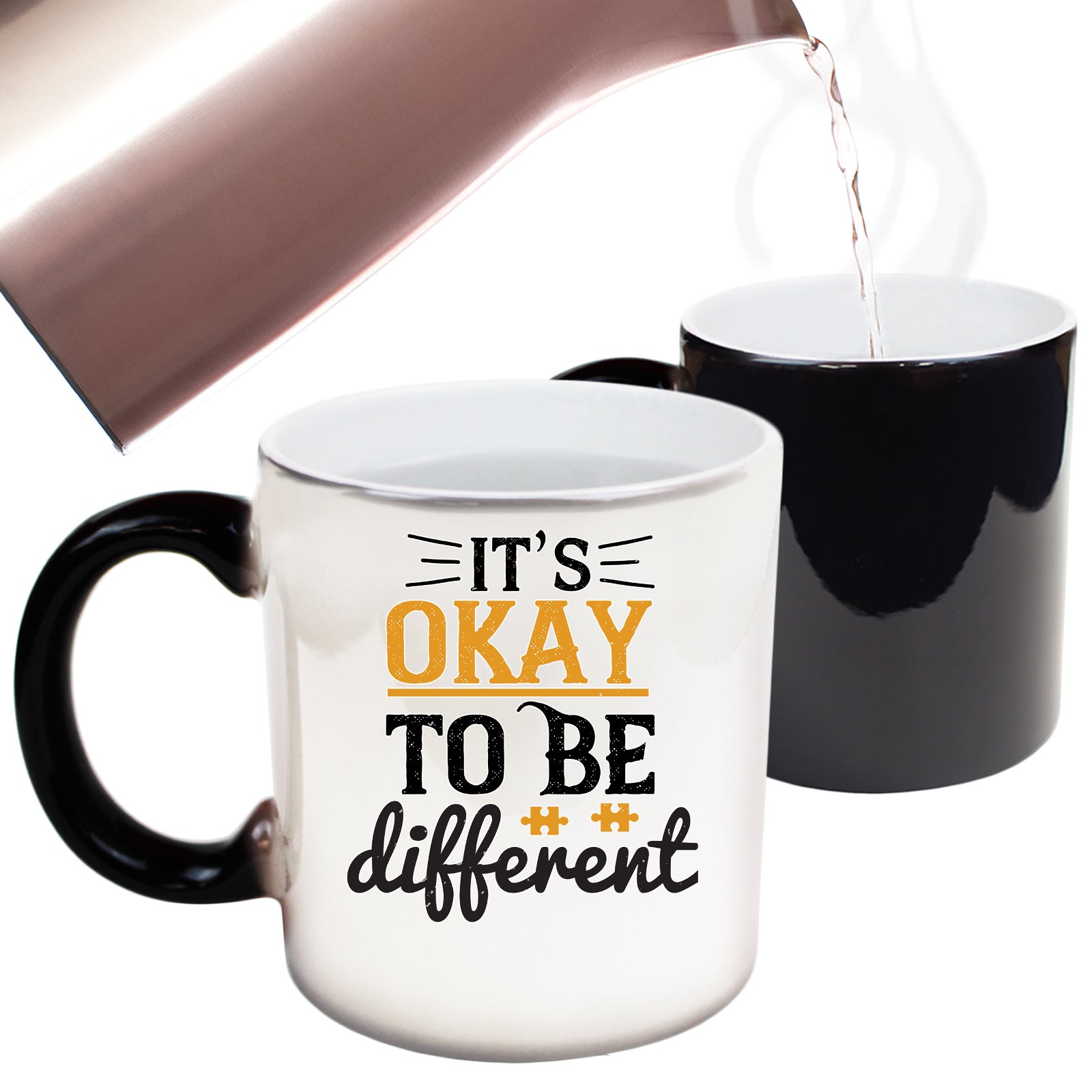 Its Okay To Be Different Autism - Funny Colour Changing Mug