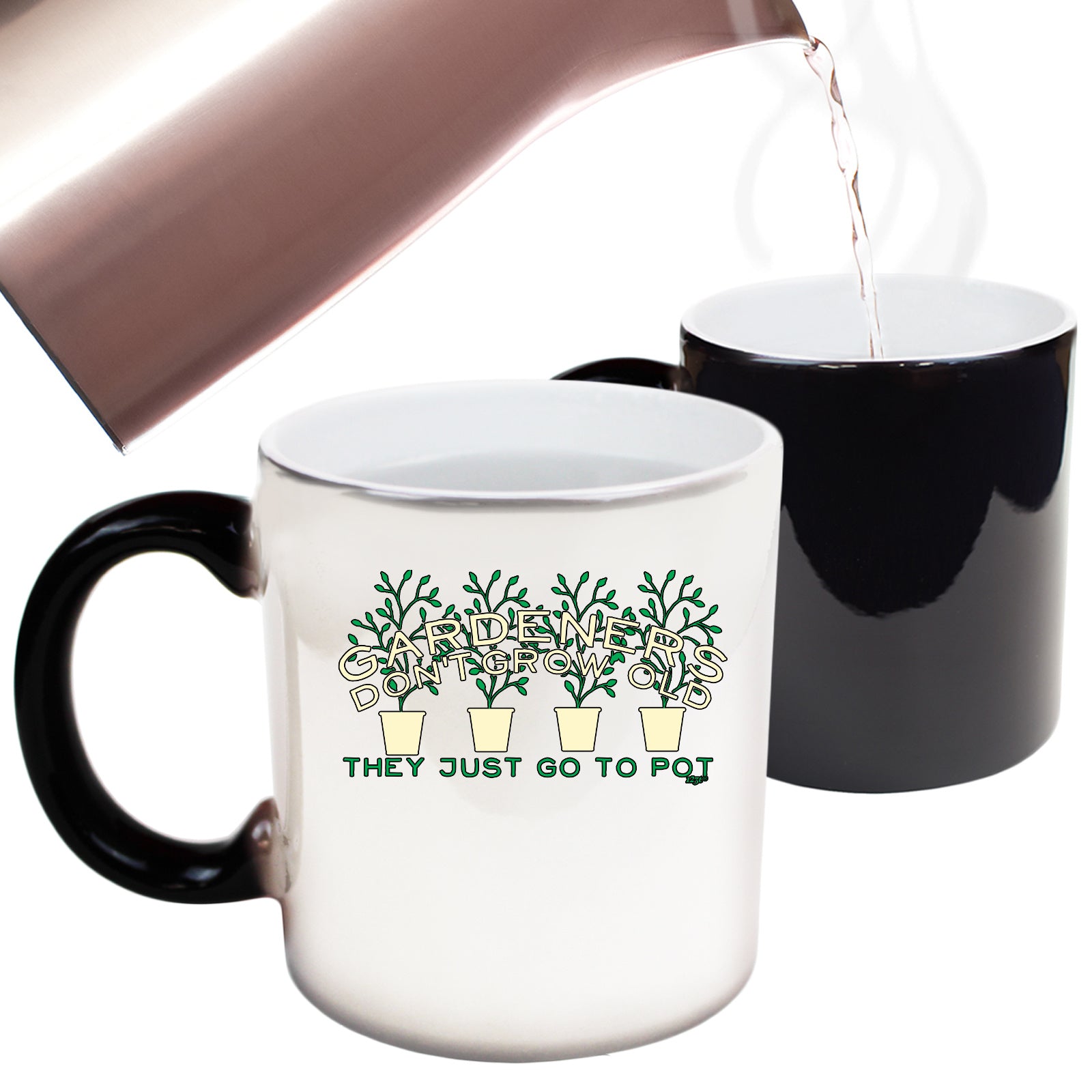 Gardeners Dont Grow Old - Funny Colour Changing Mug