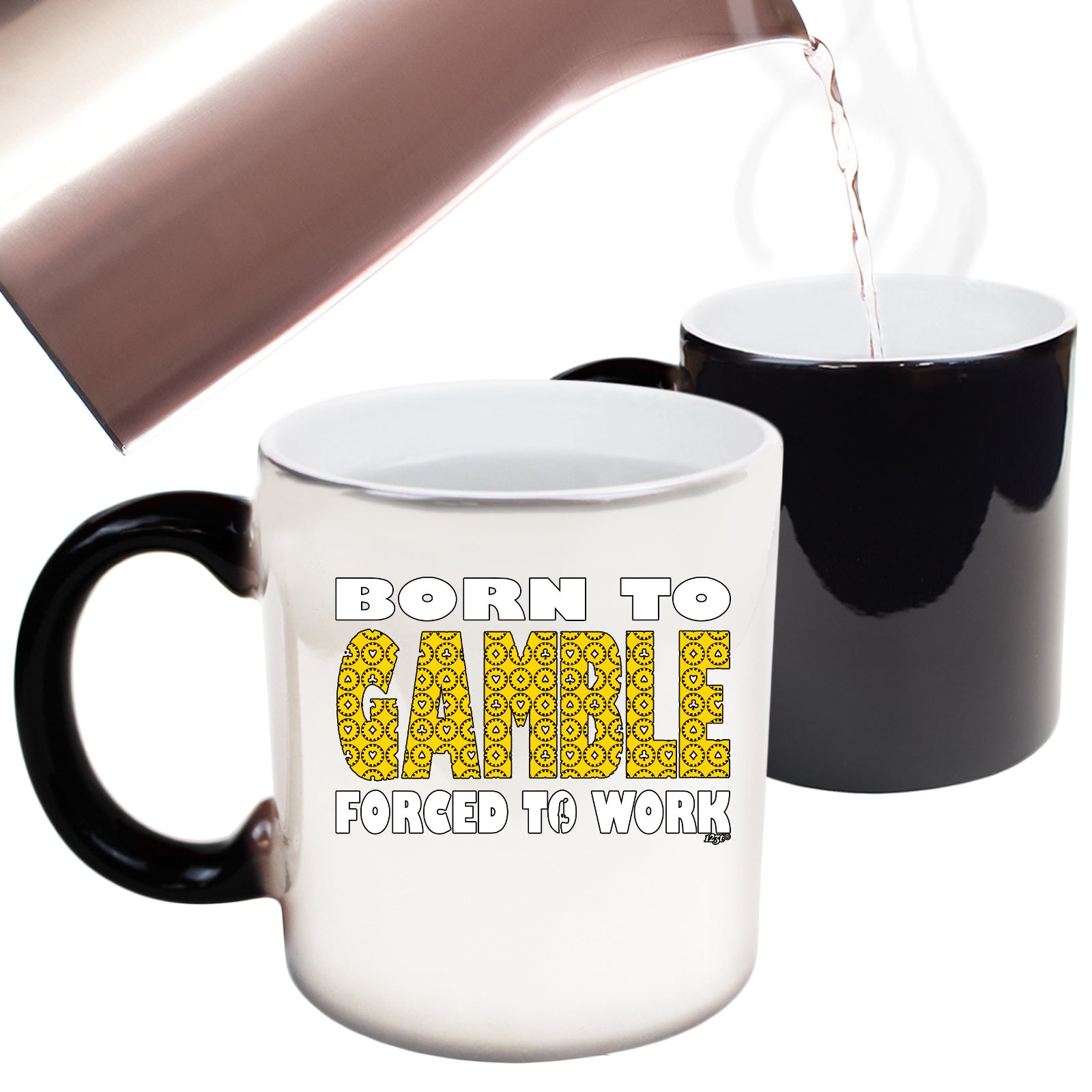 Born To Gamble - Funny Colour Changing Mug