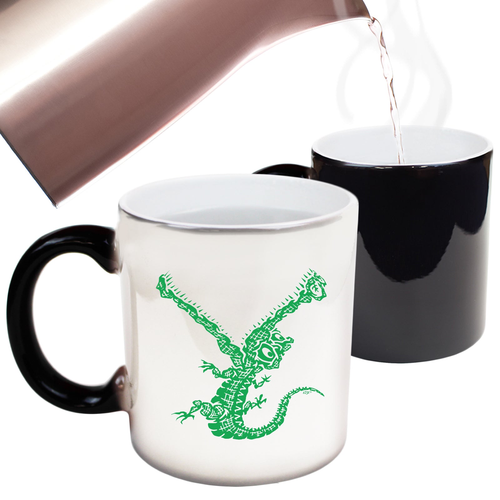 Crocodile Bite - Funny Colour Changing Mug