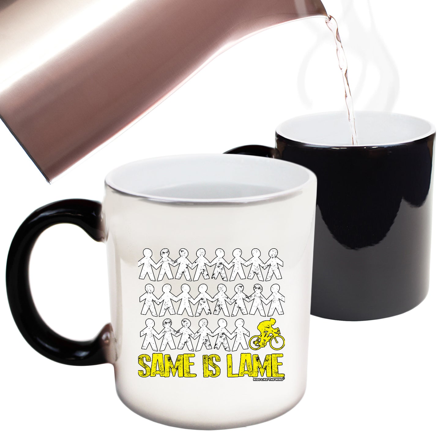 Rltw Same Is Lame Cyclist - Funny Colour Changing Mug