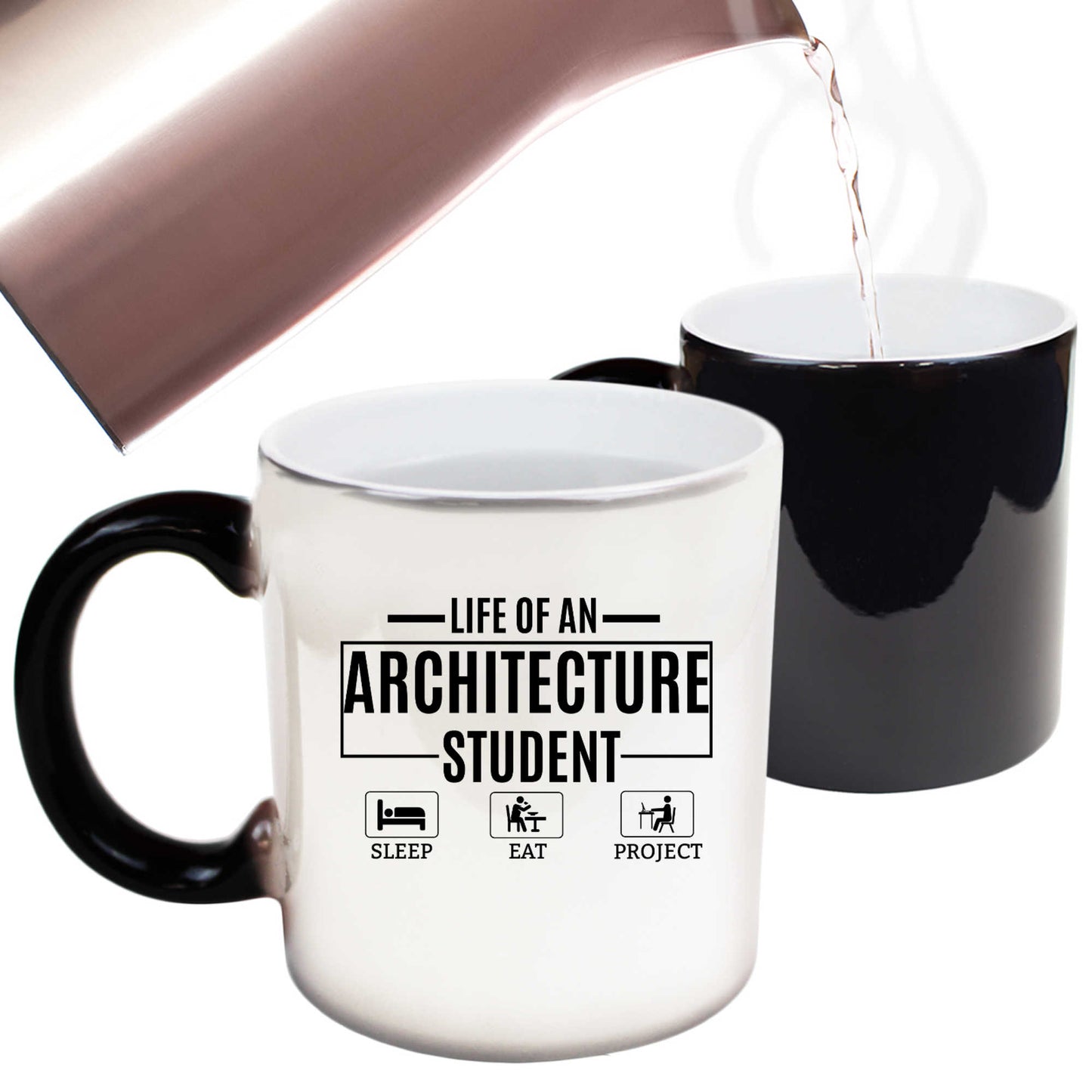 Life Of An Architecture Student Architect - Funny Colour Changing Mug