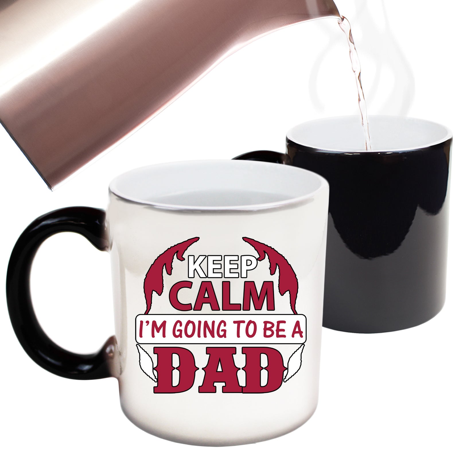 Keep Calm Im Going To Be A Dad Father Daddy - Funny Colour Changing Mug