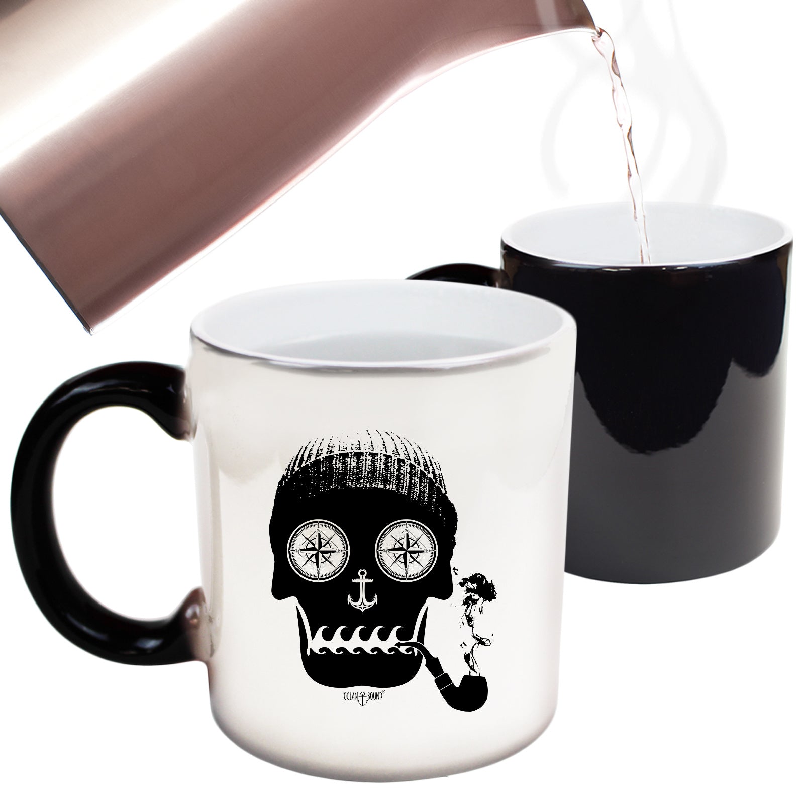 Ob Skull Of The Sea - Funny Colour Changing Mug