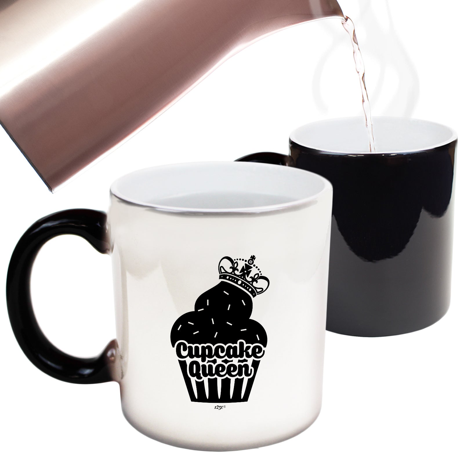 Cupcake Queen - Funny Colour Changing Mug