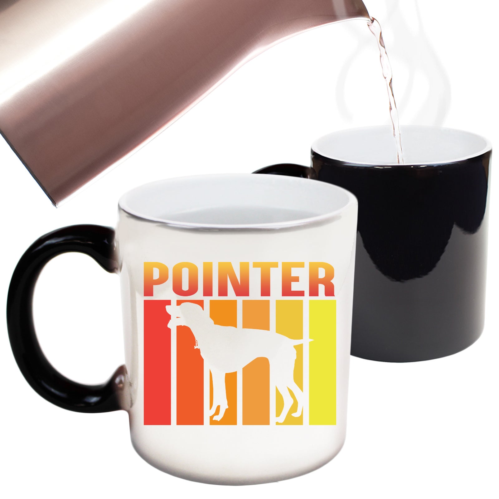 Pointer Dog Hound Dogs Puppy - Funny Colour Changing Mug