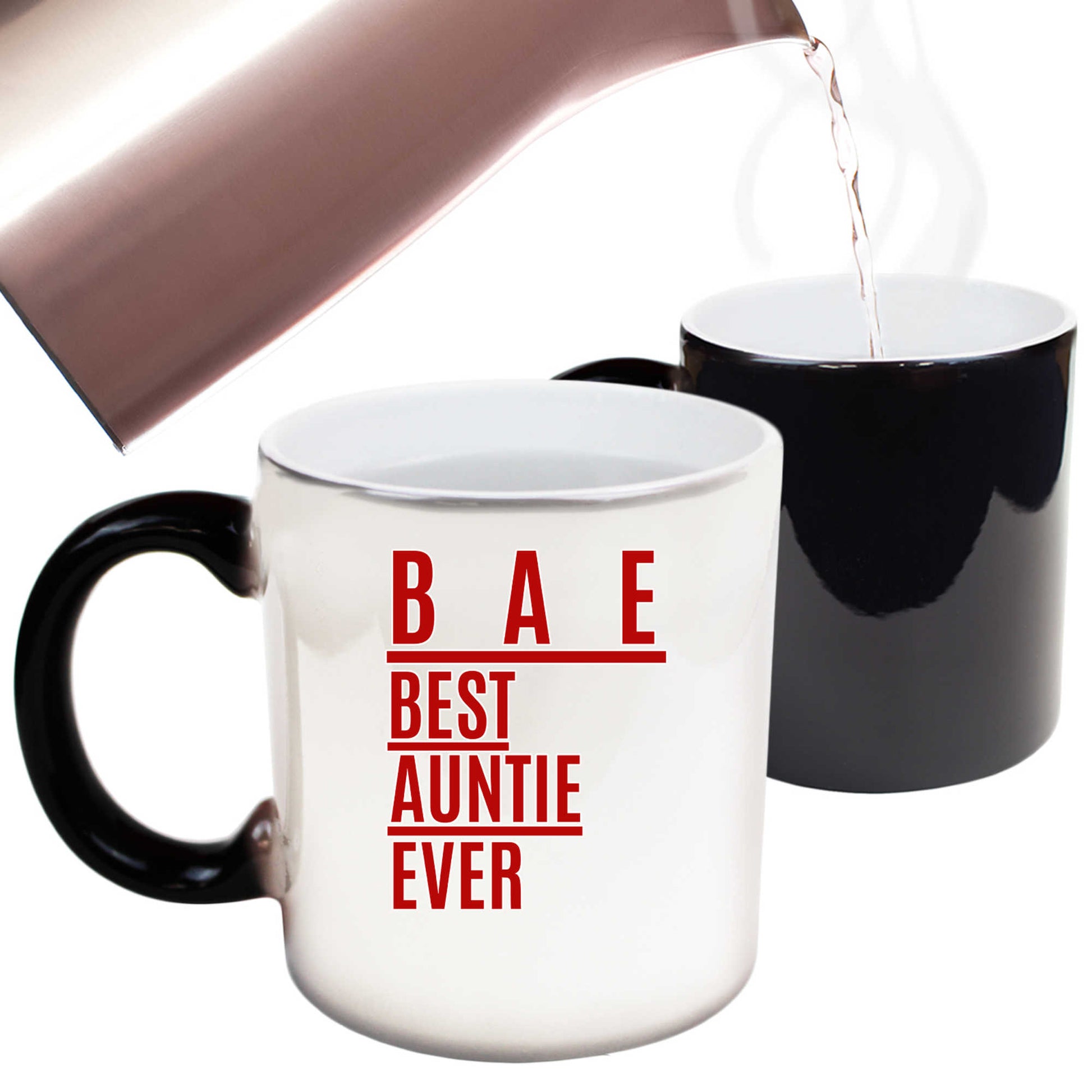 B A E Best Auntie Ever - Funny Colour Changing Mug