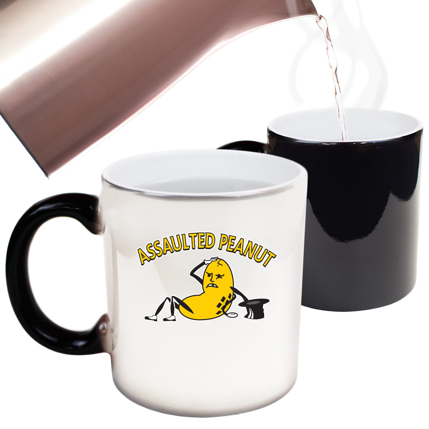 Assaulted Peanut - Funny Colour Changing Mug