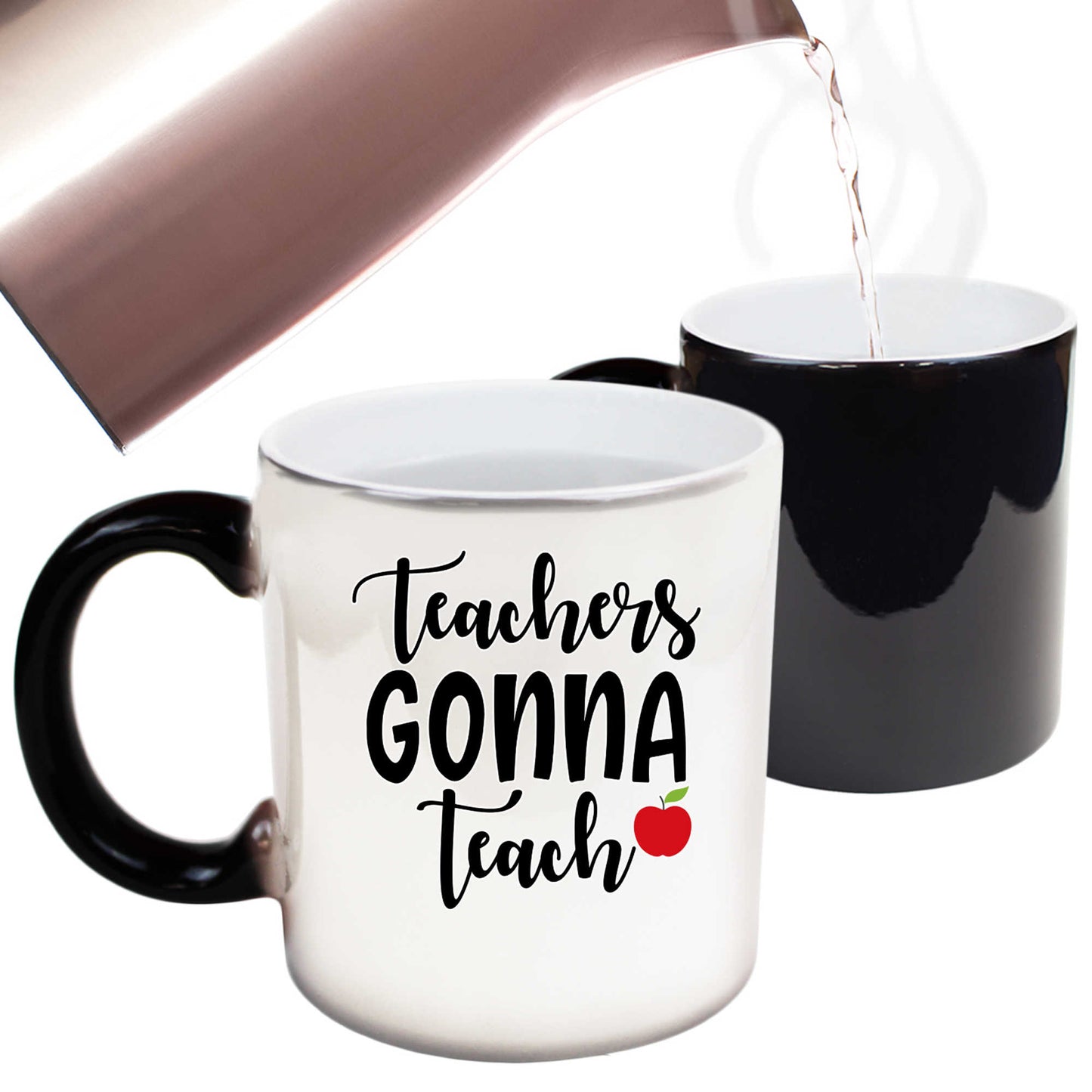 Teachers Gonna Teach Teacher - Funny Colour Changing Mug