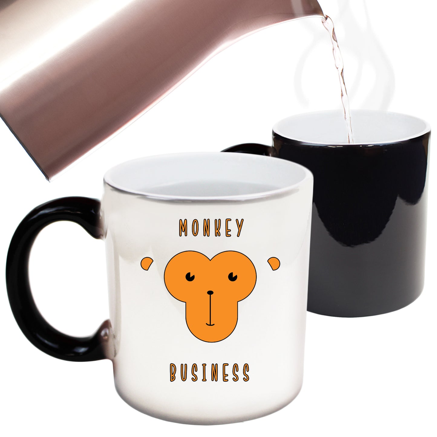 Monkey Business - Funny Colour Changing Mug